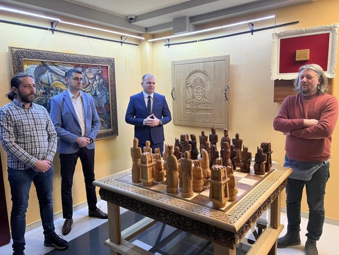 Izlozba Šah cara Dušana OC Zvornik